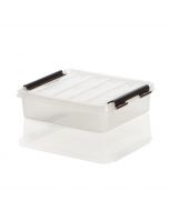 13200 Smart Store Tote With Lid, Clear