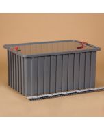 Divider Box with Security Seal Holes 1735 - Gray