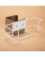 Wire Glove Box Holder with Mounting Accessories for Phlebotomy