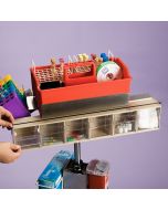 Six Bin Tilter and Mounting Accessories for Phlebotomy Workstations