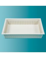 Tray for easy exchange system carts - 4 inch