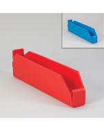 Corrugated Plastic Shelf Caddies - Red