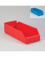Corrugated Plastic Shelf Caddies - Red, 19824