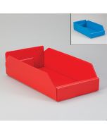 Corrugated Plastic Shelf Caddies - Red, 19825