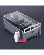 Small Locking Refrigerator Storage Box, Acrylic - 3728
