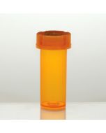 Friendly and Safe Vials with Child-Resistant Caps Attached, 9 Dram