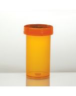 Friendly and Safe Vials With Child Resistant Caps Attached, 40 Dram
