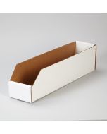 Corrugated Shelf Caddies, 4x4.5x18