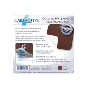 CareActive 0210-0-BRO Quilted Waterproof Seat Protector-Brown