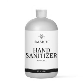 Baskin hand sanitizer-80% alcohol-16 fl oz