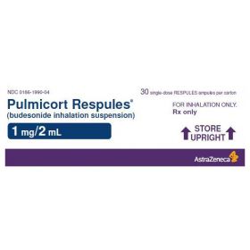 Pulmicort Respules, 1 mg/2 mL Inhalation Suspension, 30 x 2 mL
