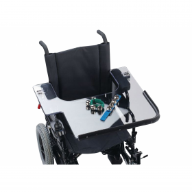 Deluxe Laptray for Electric Wheelchair - Left