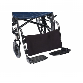 Gel Foot & Leg Protectors - Gel Calf Support Panel with Positioning Strap, Fits Wheelchairs - 24-28"