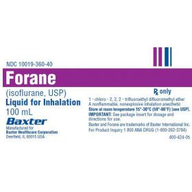 Forane Inhalant Solution, 6 x 100 mL
