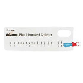 Intermittent Closed Catheter Advance Plus Straight Tip 18 Fr. Without Balloon PVC