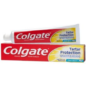 Toothpaste Colgate Tartar Protection Whitening Crisp Mint Flavor 6 oz Tube