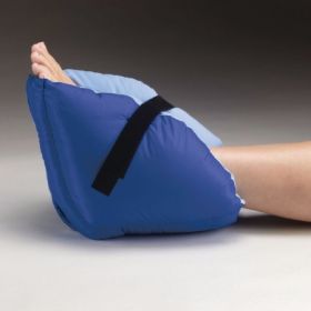 Mid-Calf Heel Protection Pillow Rolyan One Size Fits Most Navy/Light Blue