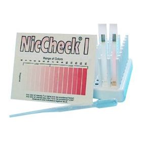 Rapid Test Kit NicCheck I Single Drug Cotinine Test Urine Sample 50 Tests