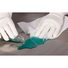 Cleanroom Wipe SterileSorb  ISO Class 5 White Sterile Cellulose / Polyester 9 X 9 Inch Disposable
