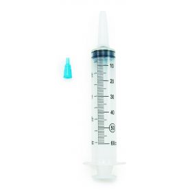 Irrigation Syringe McKesson 60 mL Catheter Tip Without Safety ,CS/50