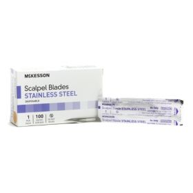 Surgical Blade McKesson Brand Stainless Steel No. 11 Sterile Disposable Individually Wrapped