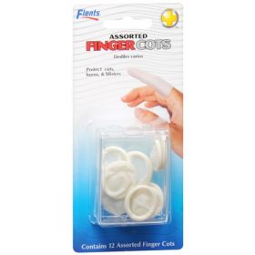 Finger Cot Flents Assorted Sizes Powder Free Latex NonSterile