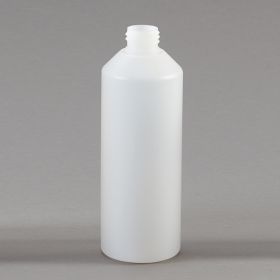 Cylinder Plastic Bottles, 500mL