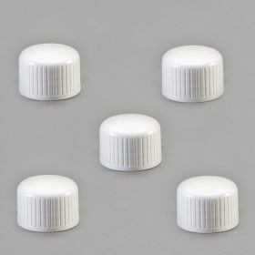 Screw caps for cylinder plastic bottles
