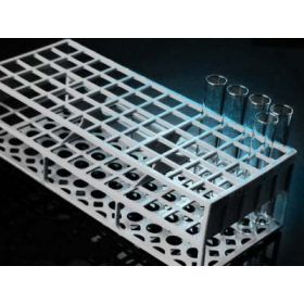 Test Tube Rack 60 Place 17 mm Tube Size White 2-3/4 X 3-7/8 X 9-2/5 Inch 1042139