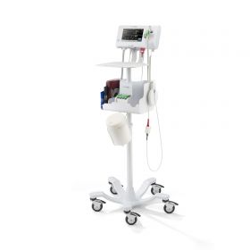 Spot Monitor Classic Mobile Stand Welch Allyn Provides Storage and Cable Management For Use with Welch Allyn Connex Spot Monitors
