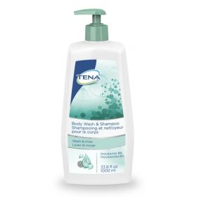Shampoo and Body Wash TENA 33.8 oz. Pump Bottle Scented
