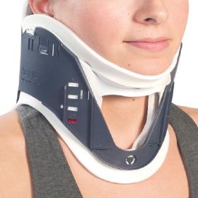 Rigid Cervical Collar EMT Select Preformed Pediatric One Size Fits Most One-Piece / Trachea Opening Adjustable Height 8 to 18 Inch Neck Circumference