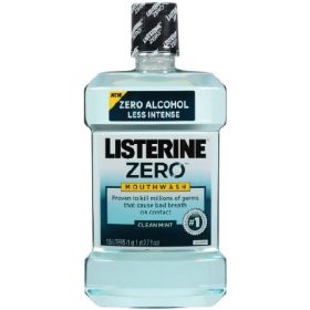 Mouthwash Listerine Zero 1.5 Liter Clean Mint Flavor