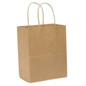 Shopping Bag Duro Tempo Brown Kraft Paper