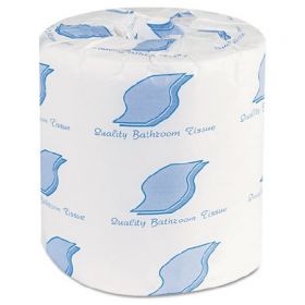 Toilet Tissue GEN White 1-Ply Standard Size Cored Roll 1000 Sheets 3 X 4-1/2 Inch