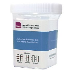 Drugs of Abuse Test iCup Dx Pro 2 10-Drug Panel with Adulterants AMP, BAR, BUP, BZO, COC, mAMP/MET, OPI300, OXY, MTD, THC (CR, OX, SG) Urine Sample 25 Tests