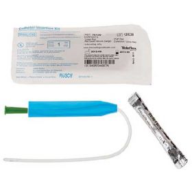 Urethral Catheter Kit FloCath QUICK Straight Tip 8 Fr. Hydrophilic Coated PVC