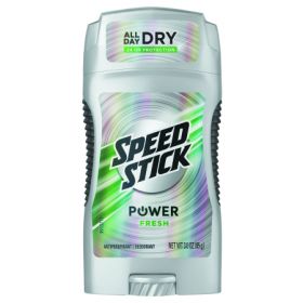 Antiperspirant / Deodorant Speed Stick Power Solid 3 oz. Fresh Scent