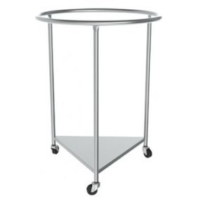 Hamper Stand Rolling Round Opening Open Top Without Lid 1052643