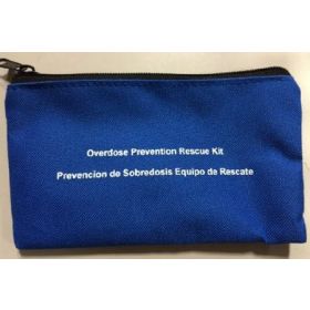 Overdose Prevention Rescue Kit Blue Nylon 4 X 7 inch