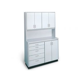 Cabinet Unit Counter Top Nylon 5 Drawers 1 Adjustable Shelf