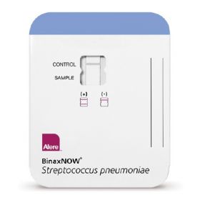 Rapid Test Kit BinaxNOW Infectious Disease Immunoassay Streptococcus Pneumoniae Urine / Cerebrospinal Fluid (CSF) Sample 22 Tests