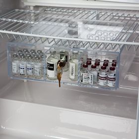 Refrigerator Lock Box Health Care Logistics,1062493