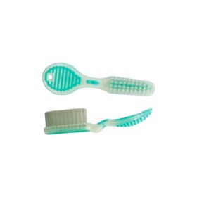 Security Toothbrush Ultra Flex STB Green / White Adult Soft