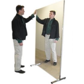 Stationary Mirror Ultra-Safe 24 X 96 Inch