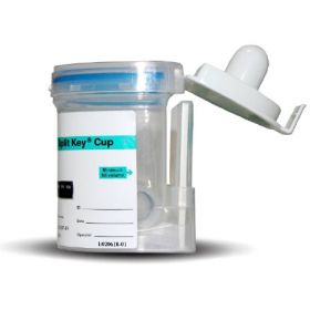 Drugs of Abuse Test E-Z Split Key Cup 12-Drug Panel AMP, BAR, BUP, BZO, COC, mAMP/MET, MDMA, MOP, MTD, OXY, PPX, THC Urine Sample 25 Tests