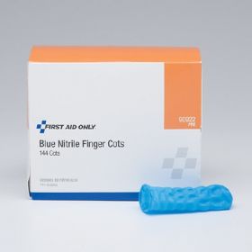Finger Cot First Aid Only Large Powder Free Nitrile NonSterile