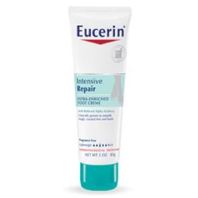 Foot Moisturizer Eucerin Advanced Repair 3 oz. Tube Unscented Cream, 1067229CS