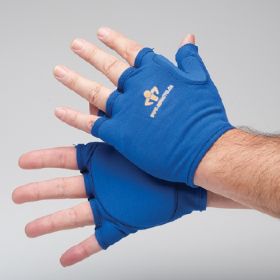 Impact Glove IMPACTO Tool Grip Glove Liner Fingerless Large Blue Right Hand