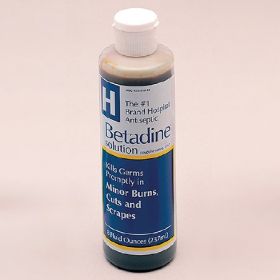 Skin Prep Solution Betadine 4 oz. Bottle 10% Strength Povidone-Iodine NonSterile